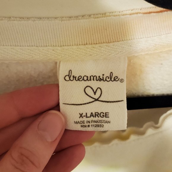 Crop tie-dyed sweater with raw edges - Picture 2 of 6